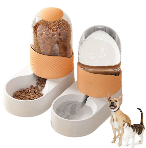 Comedero Automático para Mascotas 3,5L con Dispensador de Agua