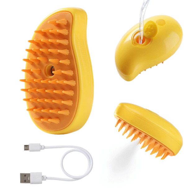 Cepillo de Vapor 3 en 1 para Gatos - Estilo Mango - Image 2