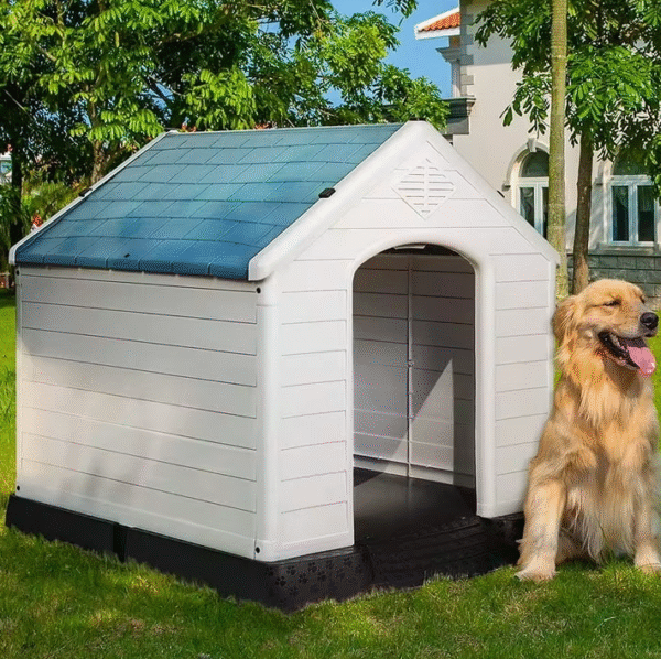 Casa Plástica Para Perros – Uso Interior y Exterior