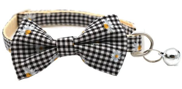 Collar Personalizado de Lujo para Perros Pequeños – Diseño Floral con Moño - Image 5