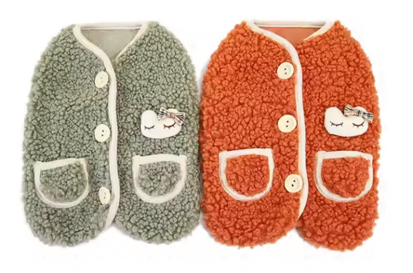 Chaleco de Peluche para Perros – Ropa Cálida y Moderna para Mascotas