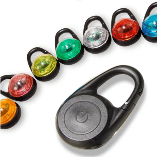 Collar LED de Seguridad para Perros – Luz Clip-On para Visibilidad Nocturna