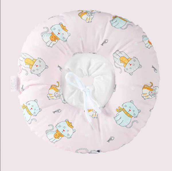 Collar Isabelino Impermeable para Gatos – Diseño Suave y Ajustable para Recuperación Postoperatoria - Image 6