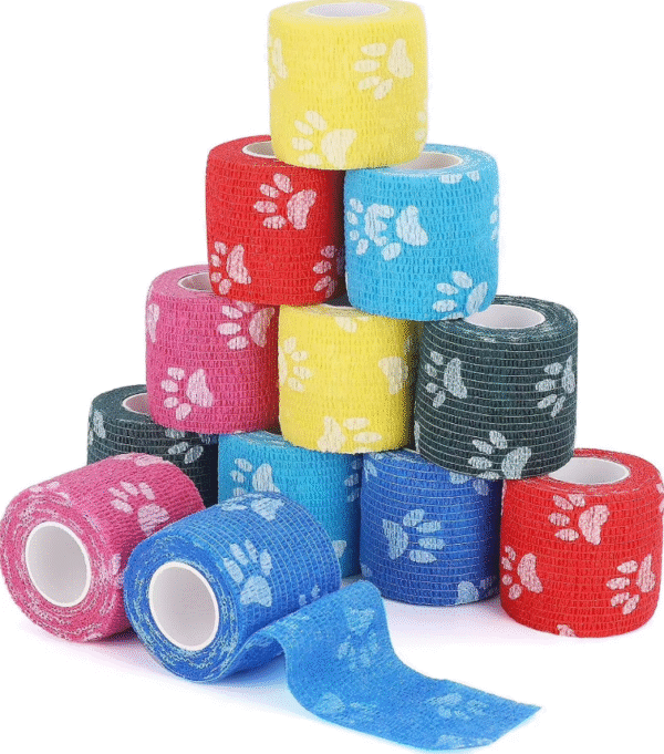 Vendaje Autoadhesivo para Mascotas – Vet Wrap Elástico y Transpirable - Image 8