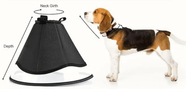 Collar Inflable de Recuperación para Mascotas – Ajustable y Suave de PVC - Image 5