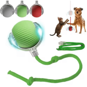 Pelota Interactiva Rodante para Perros y Gatos