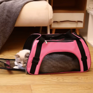 Mochila Plegable para Mascotas con Malla Transpirable